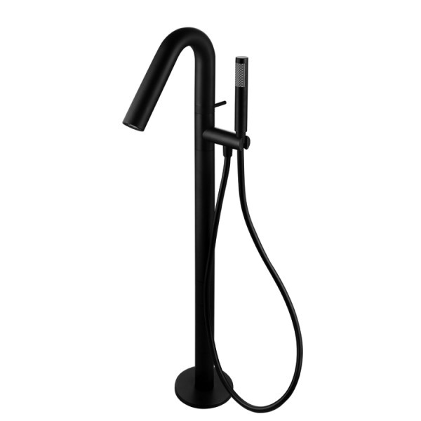 STONEART Standarmatur freistehende Armatur Yaan 730678 schwarz matt