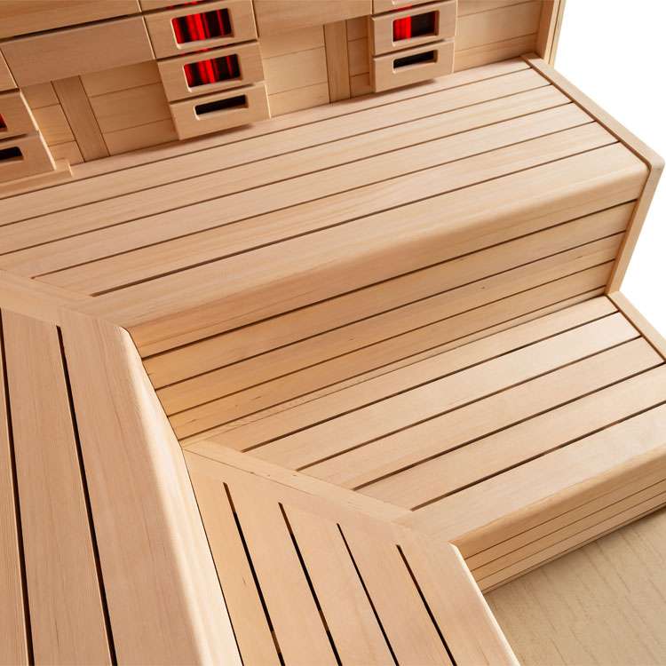 Tomotato Sauna Entlüftungsgitter Aus Hemlock-Holz – Für Effiziente Luftzirkulation Im Dampfbad, 21x15,3 Cm